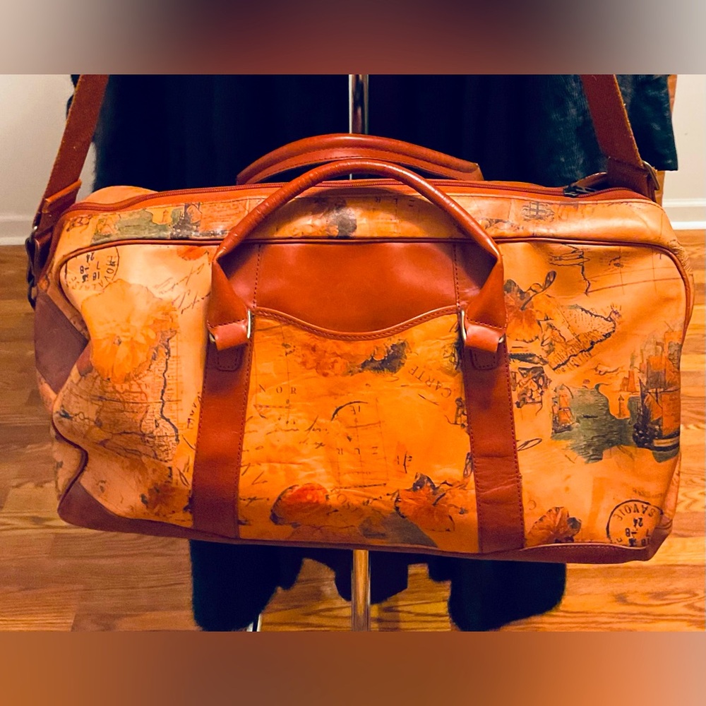 Heavy LEATHER Travel bag